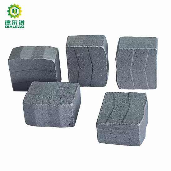 Segmento de diamante Dialead de 3000 mm para bloque de granito para el mercado de Rusia Europa Polonia Finlandia