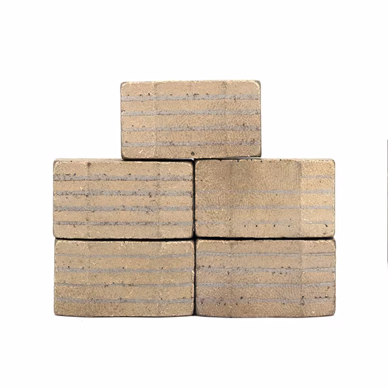 Herramientas de corte de diamante Cantera de granito Corte segmento de diamante para granito