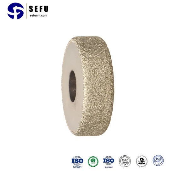 Sefu China Fabricante de herramientas de disco abrasivo Muelas abrasivas Herramientas de perfilado de bordes de diamante Muelas abrasivas súper abrasivas